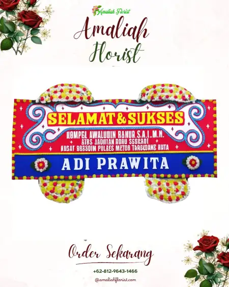 Papan Bunga Ucapan Selamat Arcamanik